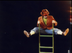 OLLI HAUENSTEIN auf der freistehenden Leiter - Circus KNIE, Circus RONCALLI